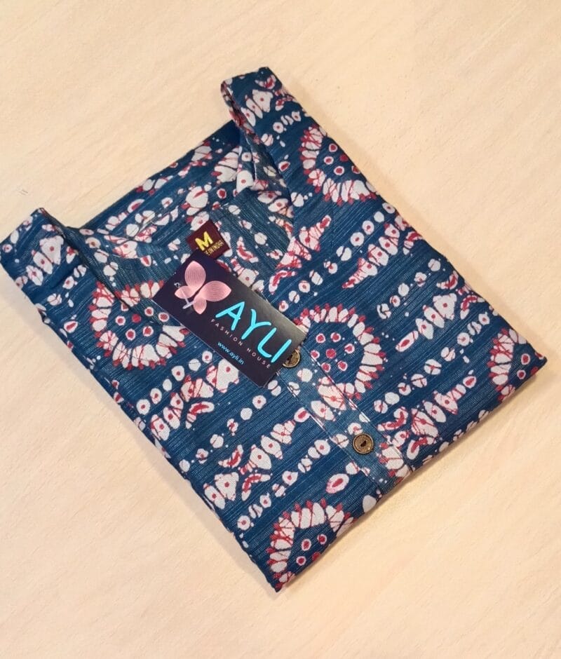 TISSUE CASUAL FLORAL KURTHIS - Image 4