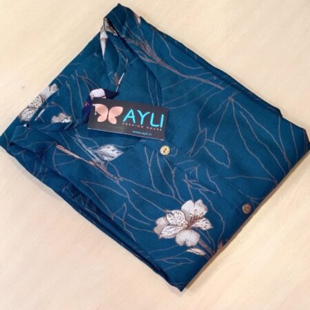 TEAL GREEN CASUAL KURTHI