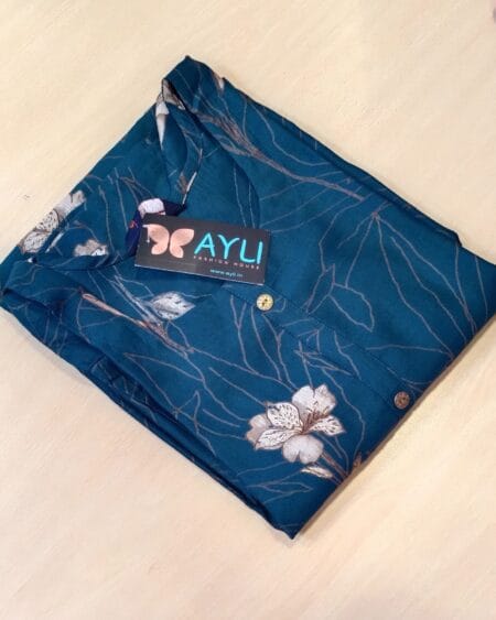 TEAL GREEN CASUAL KURTHI