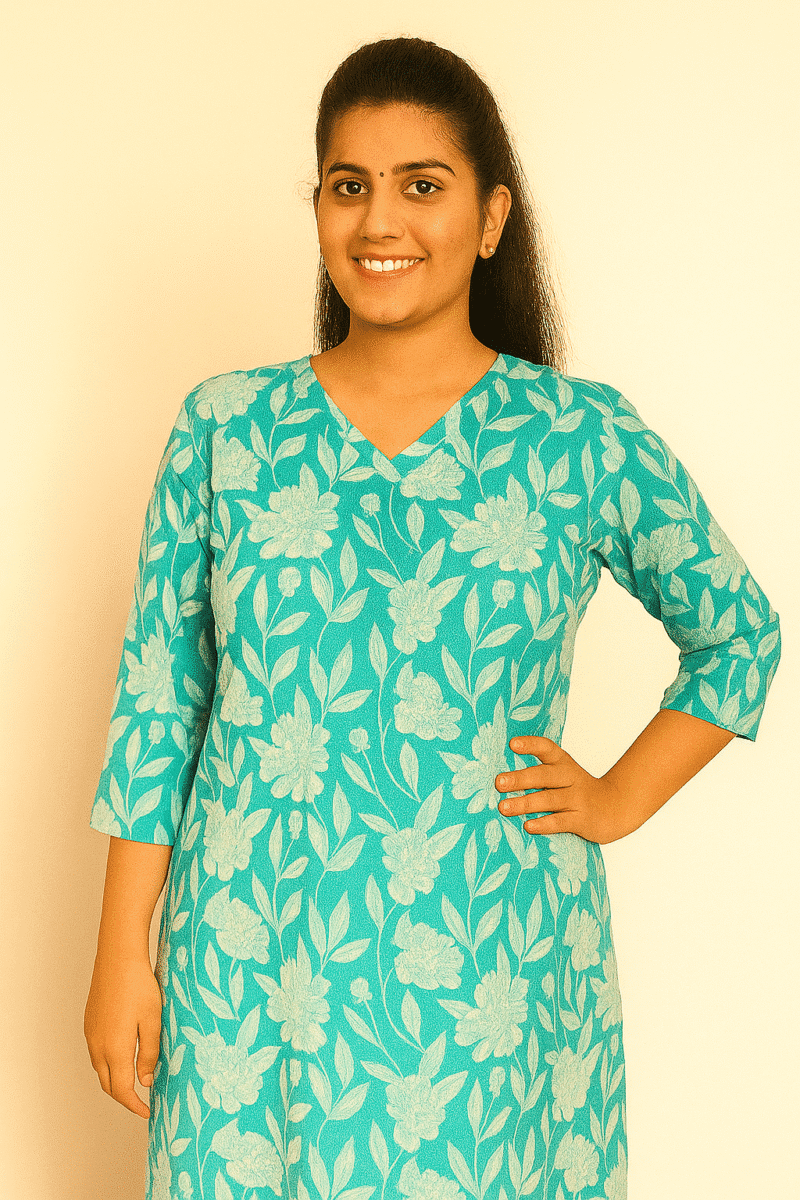 COTTON CASUAL KURTHI