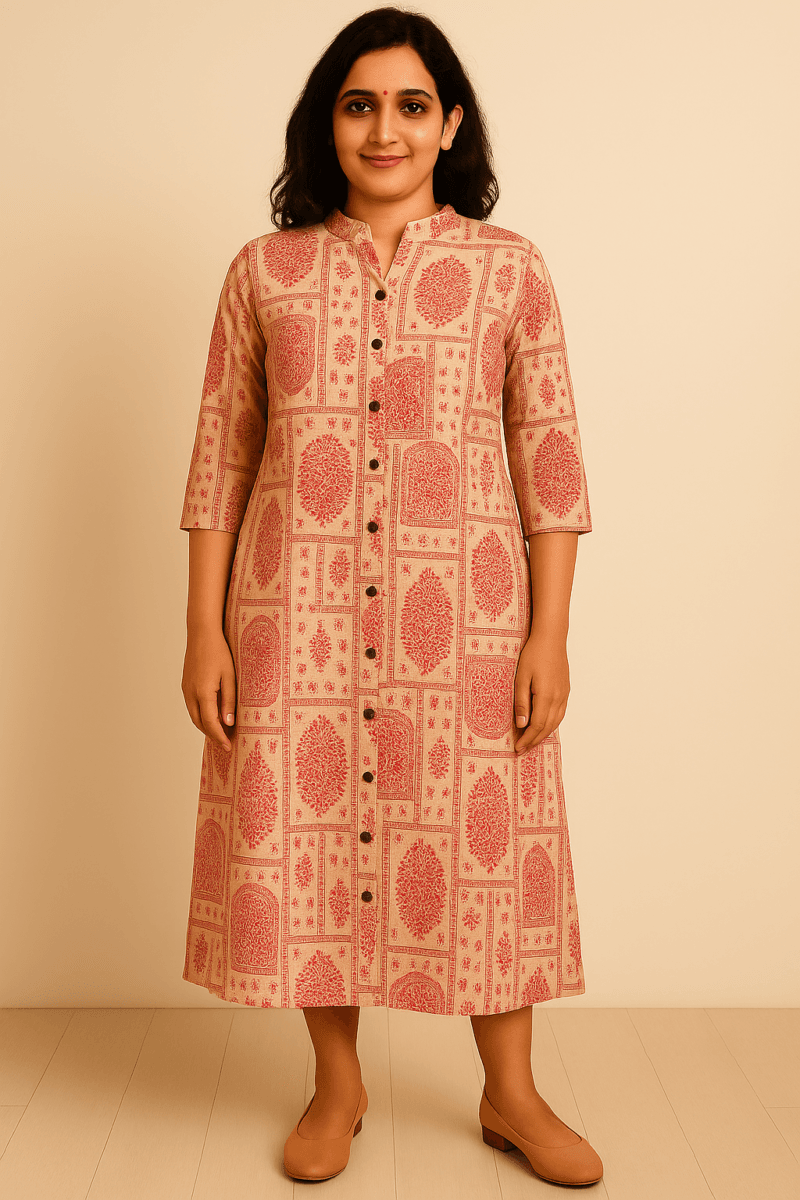 CASUAL PURE COTTON KURTHI - Image 2