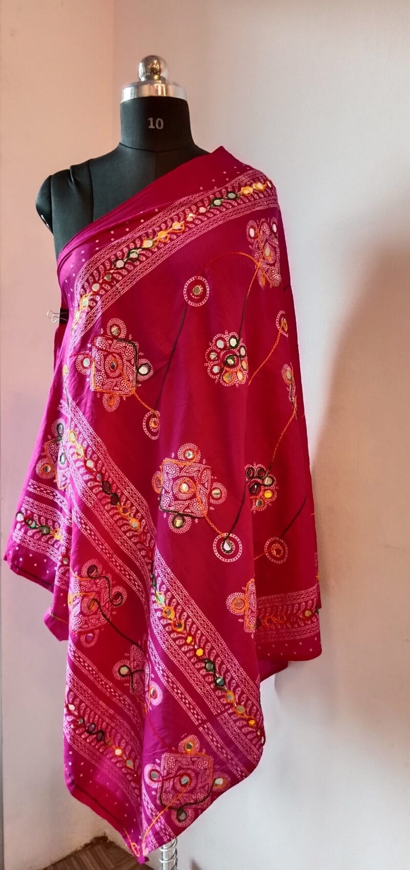 MULTICOLOURS BANDHANI SHAWLS