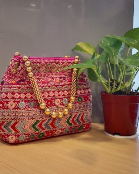 Embroidered Potli Bag