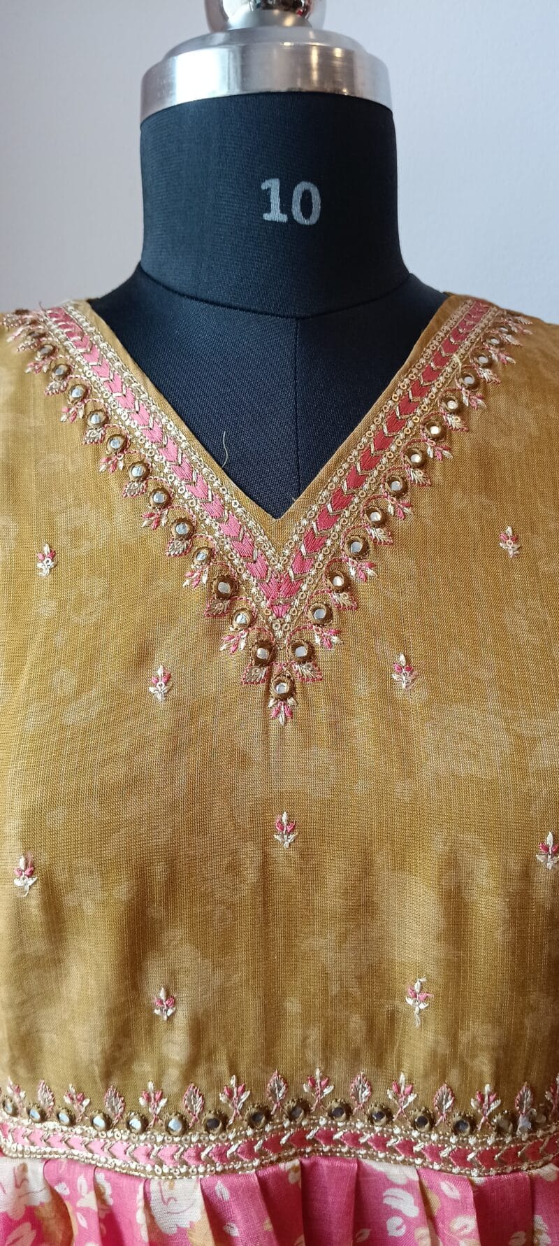 FLORAL ANARKALI KURTHI FOR WOMEN - Image 6