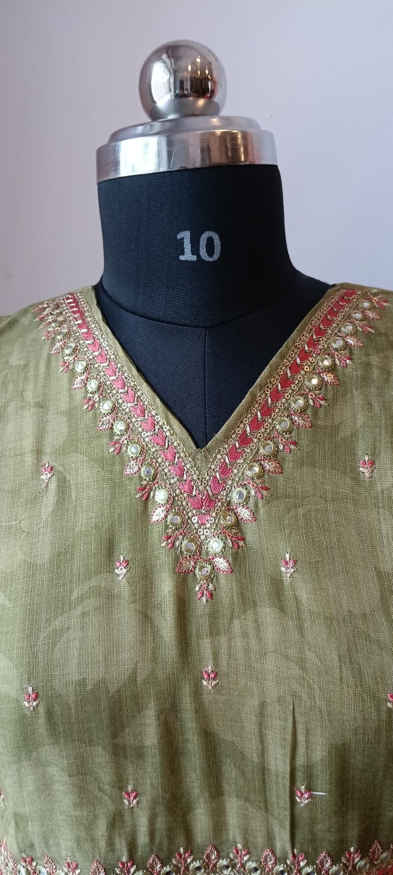 FLORAL ANARKALI KURTHI FOR WOMEN - Image 4