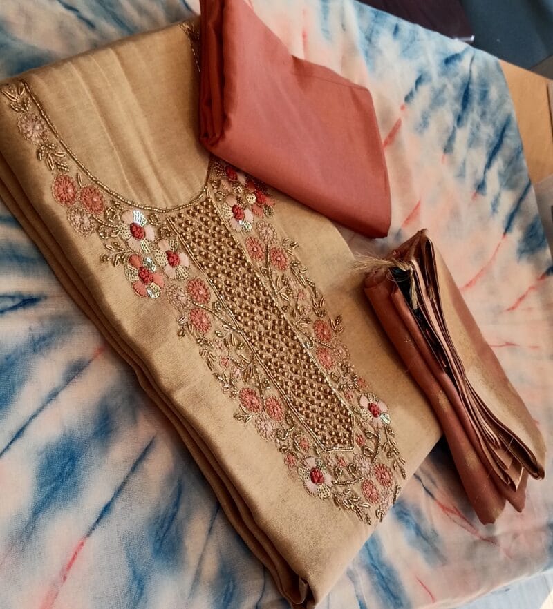 GOLDEN TRENDY KURTHA MATERIAL